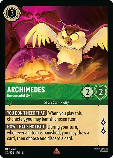 Archimedes, Resourceful Owl (0113)