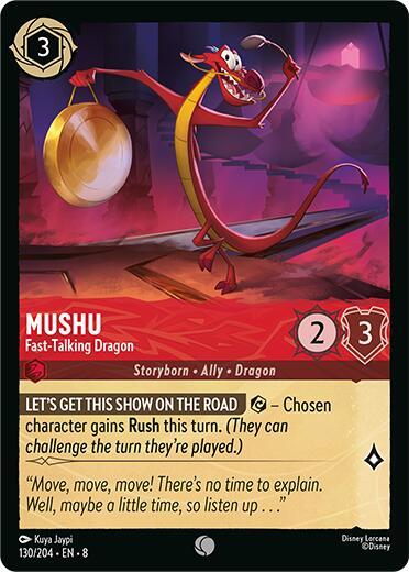 Mushu, Fast-Talking Dragon (0130)