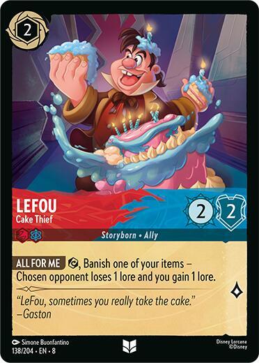 LeFou, Cake Thief (0138) - Cold Foil