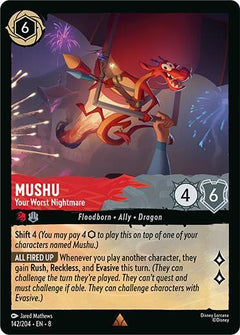 Mushu, Your Worst Nightmare (0142) - Cold Foil