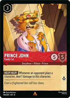Prince John, Fraidy-Cat (0146) - Cold Foil