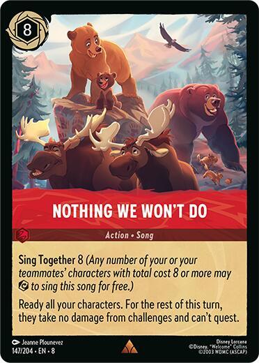Nothing We Won't Do (0147) - Cold Foil