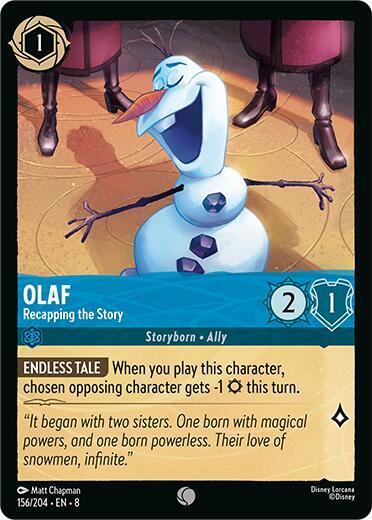 Olaf, Recapping the Story (0156) - Cold Foil