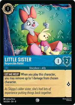 Little Sister, Responsible Rabbit (0163) - Cold Foil