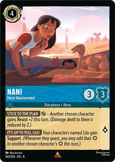 Nani, Heist Mastermind (0165) - Cold Foil