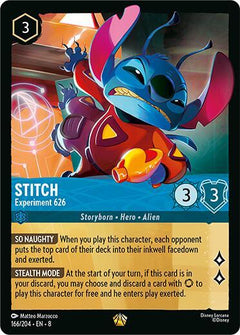 Stitch, Experiment 626 (0166)