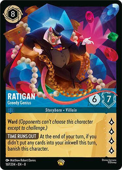 Ratigan, Greedy Genius (0167) - Cold Foil