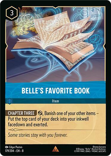 Belle's Favorite Book (0179) - Cold Foil