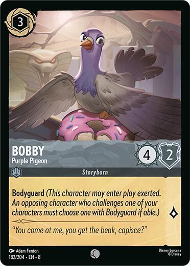 Bobby, Purple Pigeon (0182) - Cold Foil