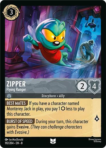 Zipper, Flying Ranger (0192) - Cold Foil