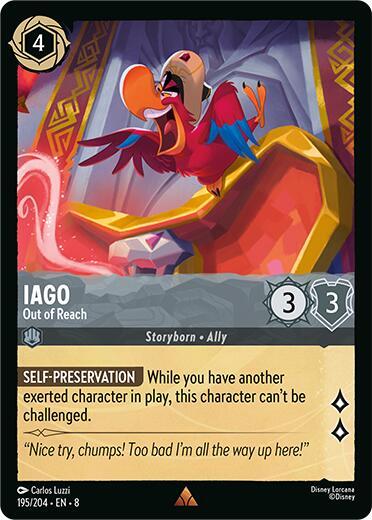 Iago, Out of Reach (0195) - Cold Foil