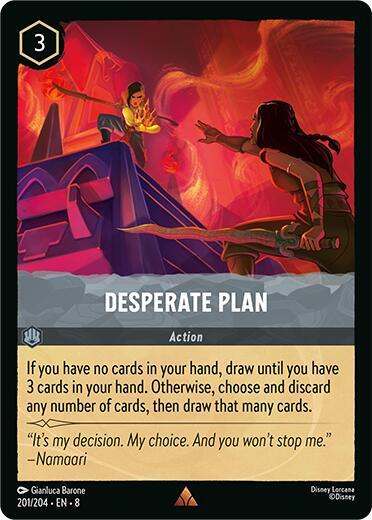 Desperate Plan (0201) - Cold Foil