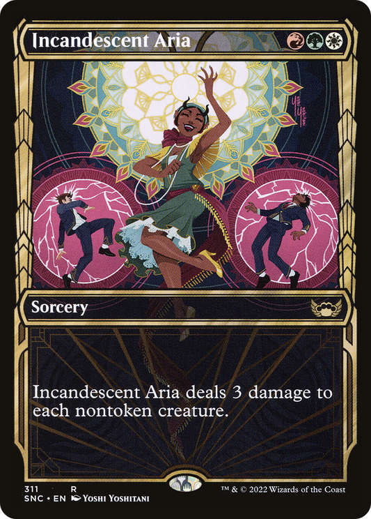 Incandescent Aria (311) (Showcase) - Foil