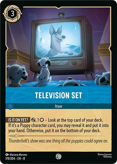 Television Set (0178) - Cold Foil