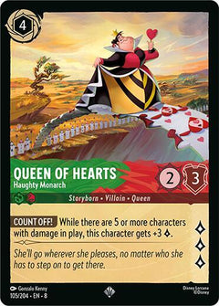 Queen of Hearts, Haughty Monarch (0105) - Cold Foil