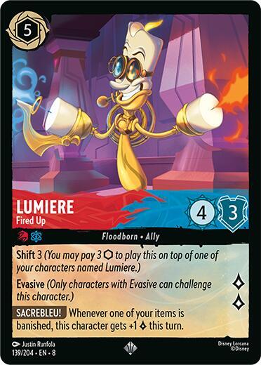 Lumiere, Fired Up (0139) - Cold Foil