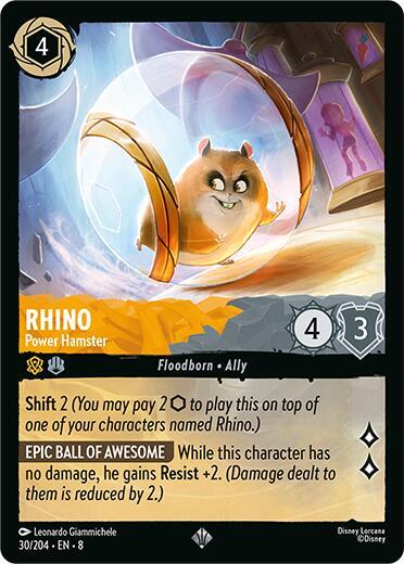 Rhino, Power Hamster (0030) - Cold Foil