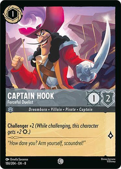 Captain Hook, Forceful Duelist (0186) - Cold Foil