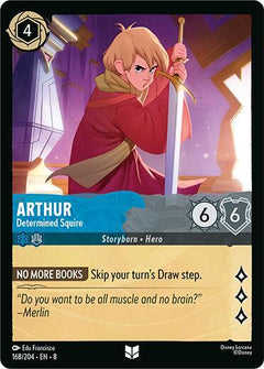 Arthur, Determined Squire (0168) - Cold Foil