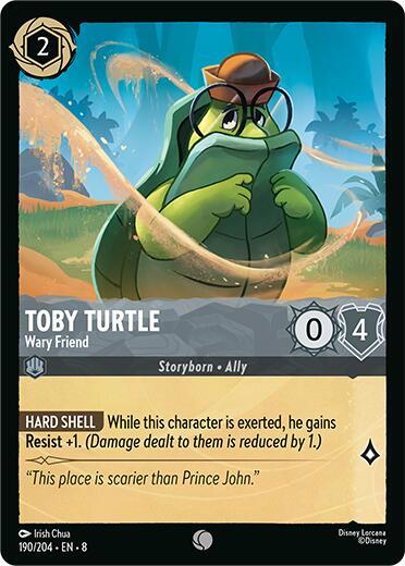 Toby Turtle, Wary Friend (0190)