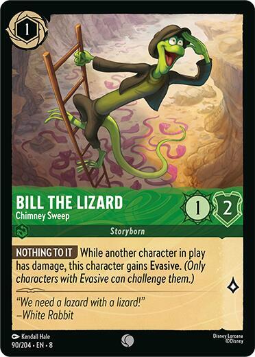 Bill the Lizard, Chimney Sweep (0090) - Cold Foil