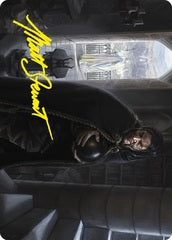 Grima, Saruman's Footman (63/81) Art Card (ALTR) - Gold-Stamped Signature