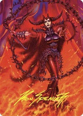 Deadly Rollick (63/81) Art Card (ACMM) - Gold-Stamped Signature