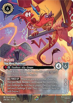 Mushu, Your Worst Nightmare (0218) - Satin Holographic Foil