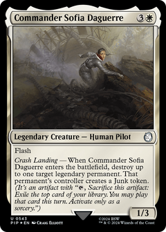 Commander Sofia Daguerre (0543) - Surge Foil