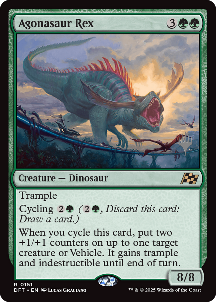 Agonasaur Rex (0151) (Promo Pack) - Foil