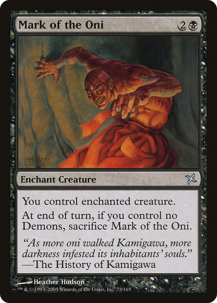 Mark of the Oni - Foil