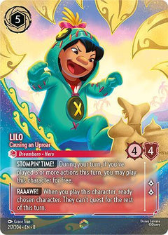Lilo, Causing an Uproar (0217) - Satin Holographic Foil