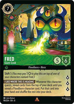 Fred, Giant-Sized (0098) - Cold Foil