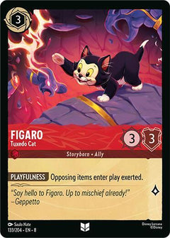 Figaro, Tuxedo Cat (0133) - Cold Foil