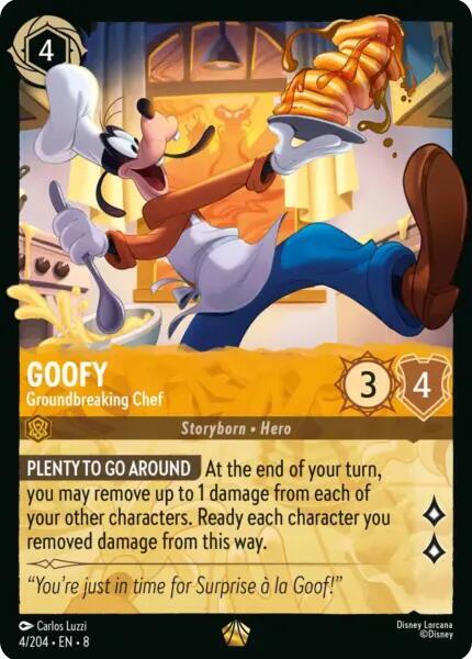 Goofy, Groundbreaking Chef (0004) - Cold Foil