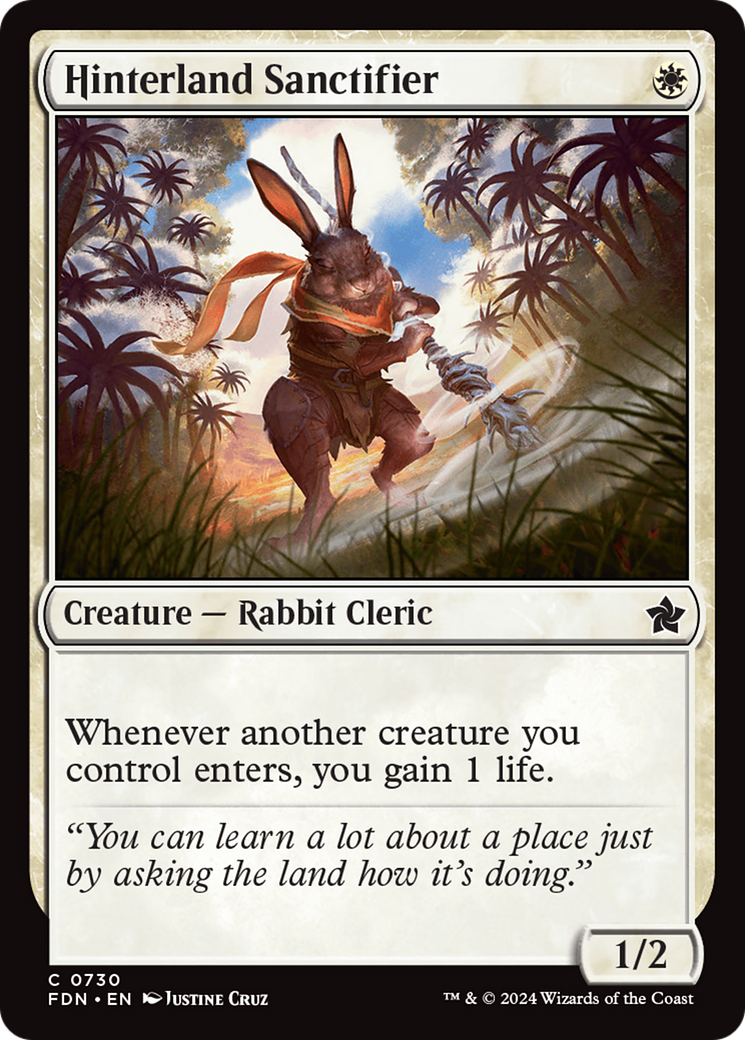 Hinterland Sanctifier
