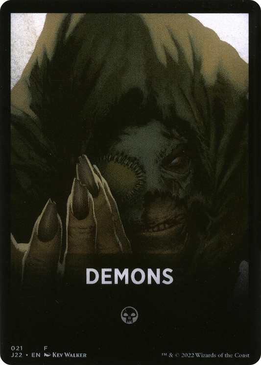 Demons Theme Card