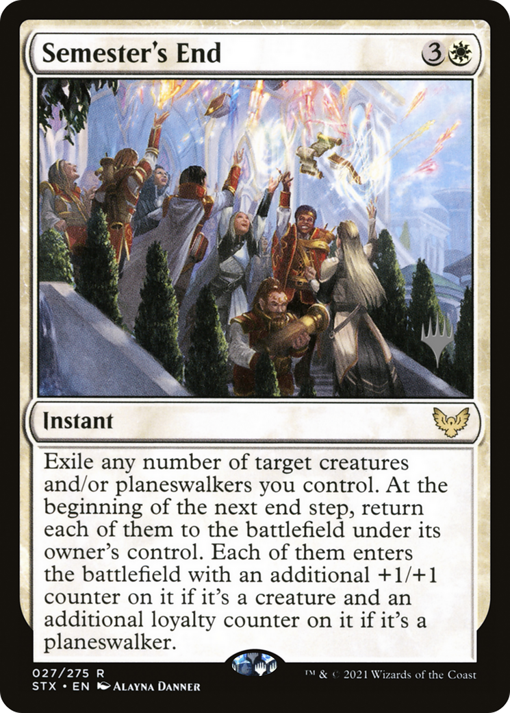 Semester's End (027) (Promo Pack) - Foil