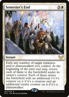 Semester's End (027) (Promo Pack) - Foil