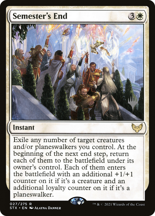 Semester's End (027) (Promo Pack) - Foil
