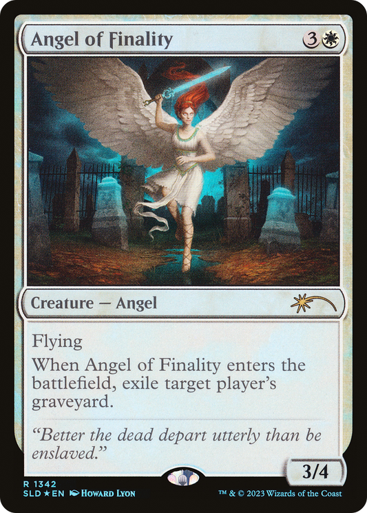 Angel of Finality (1342) - Foil