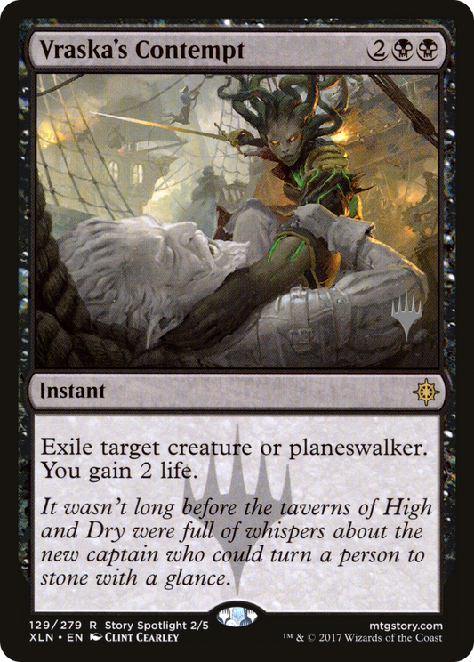 Vraska's Contempt (129) (Promo Pack) - Foil