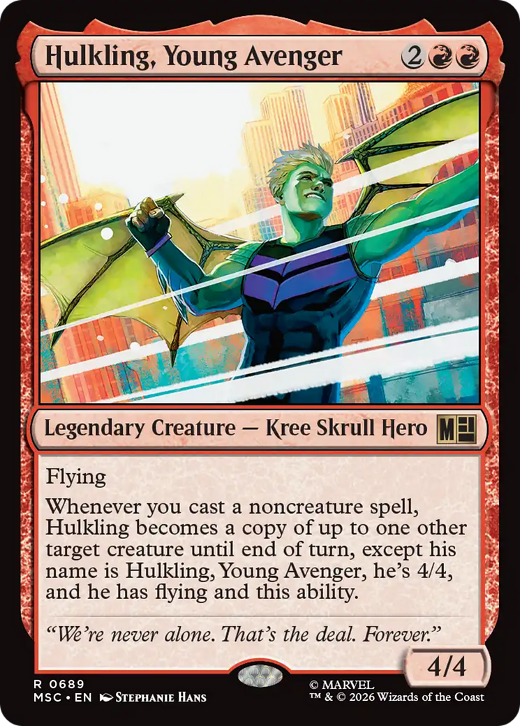Hulkling, Young Avenger (MSC) - Foil