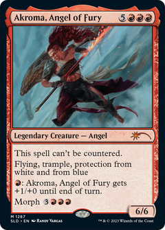 Akroma, Angel of Fury (1287) - Foil