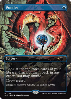 Ponder (1783) (Borderless) - Rainbow Foil