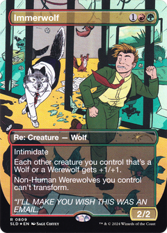 Immerwolf (0809) (Borderless) - Foil