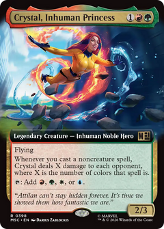 Crystal, Inhuman Princess (0398) (Extended Art) (MSC)