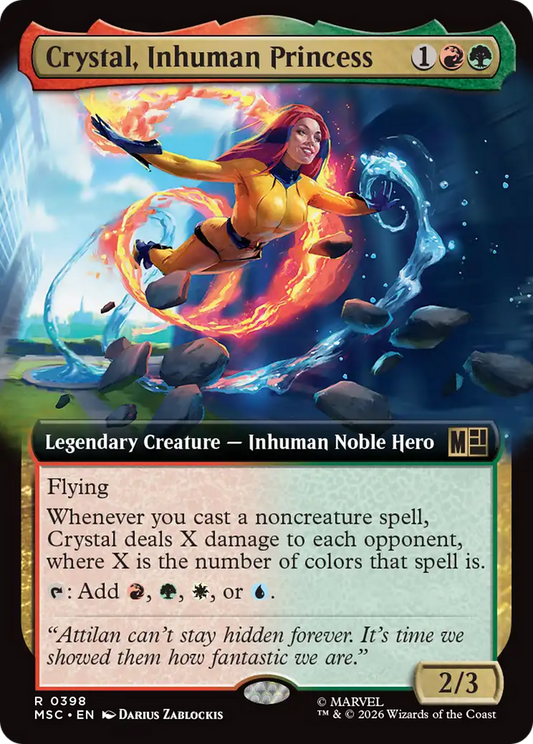 Crystal, Inhuman Princess (0398) (Extended Art) (MSC)