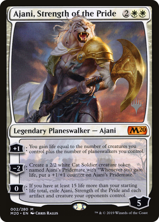 Ajani, Strength of the Pride (002) (Promo Pack)