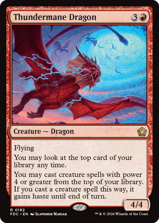 Thundermane Dragon (FDC)